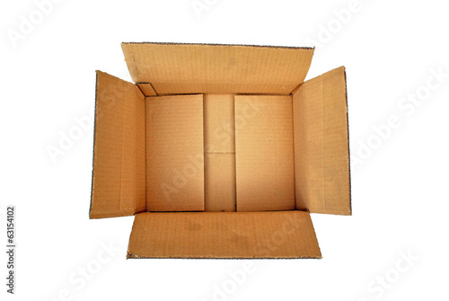 Open Cardboard Box