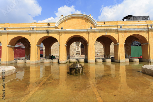 Colonial buildings in Antigua, Guatemala