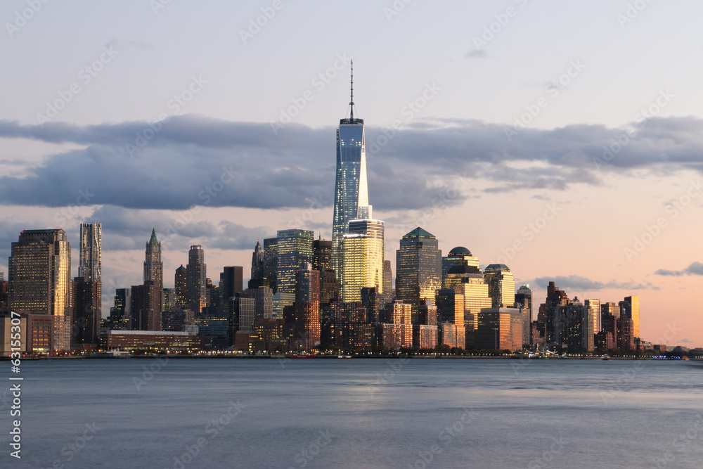 Fototapeta premium Manhattan Downtown Skyline - New York City
