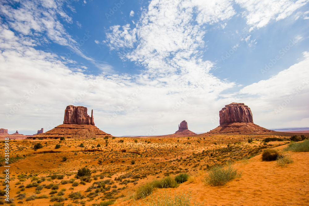 The Monument Valley, USA