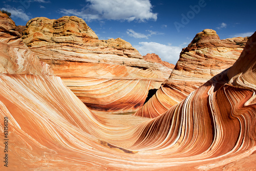 The Wave, Arizona - Rock Formation photo