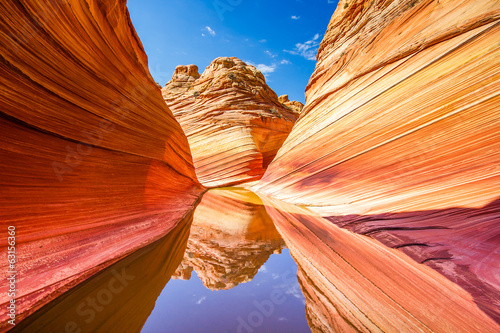 The Wave, USA rock formation photo