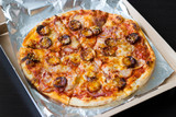 Sausages and bacon pizza II.