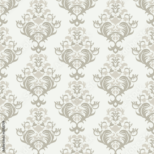 Floral vintage background, pattern