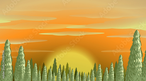 A beautiful sunset