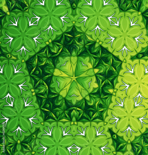 A green pattern