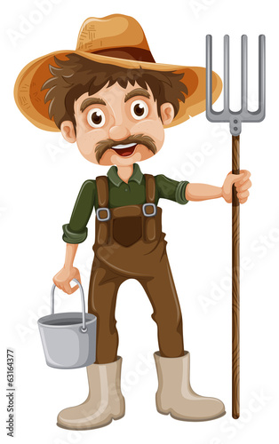A smiling gardener