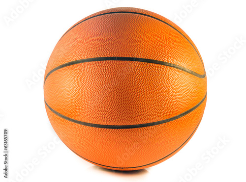 Basketball or Basket Ball isolated on the white background © sorapop