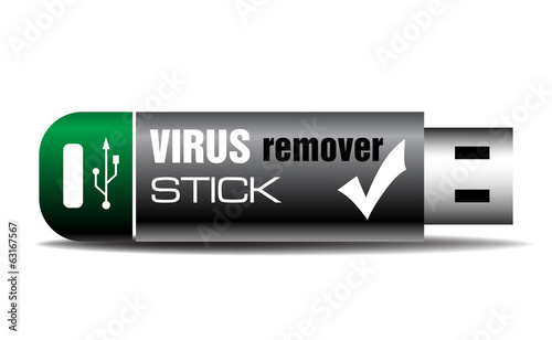 Virus remover stick