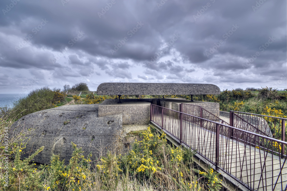 France, Longues sur Mer - HDR poste de commandement France, Longues sur Mer - HDR poste de commandement