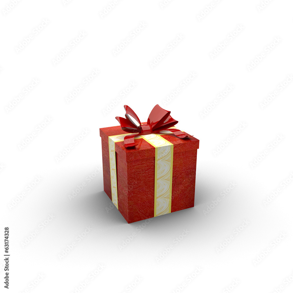 gift box red isolated on white background for christmas gift box red isolated on white background for christmas