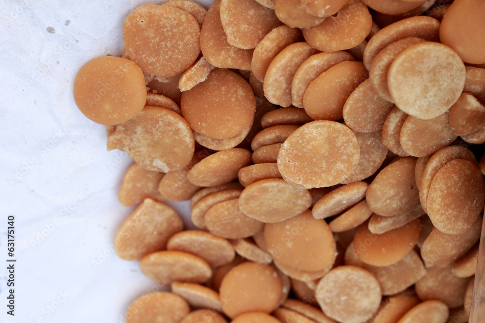 Palm sugar made from palm tree