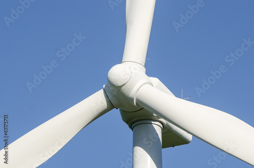 detail of Windmills to generate wind power