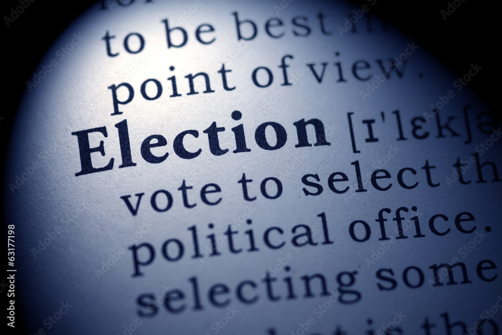 Obraz premium election