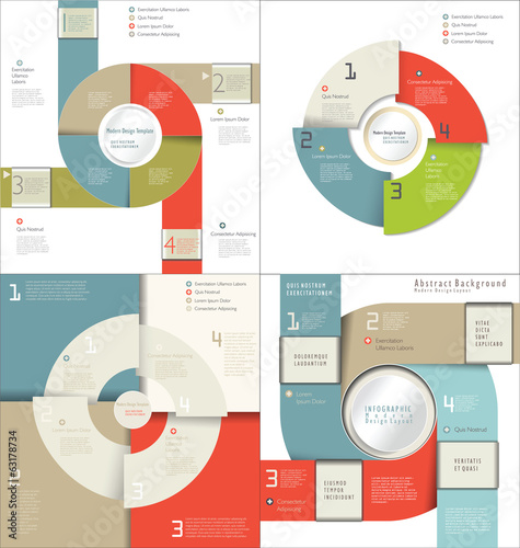 Collection of Infographic Templates