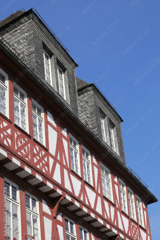 Obraz premium Fachwerkhaus in Frankfurt