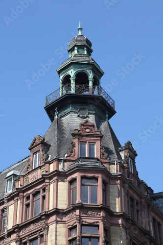 historisches Eckhaus in Frankfurt