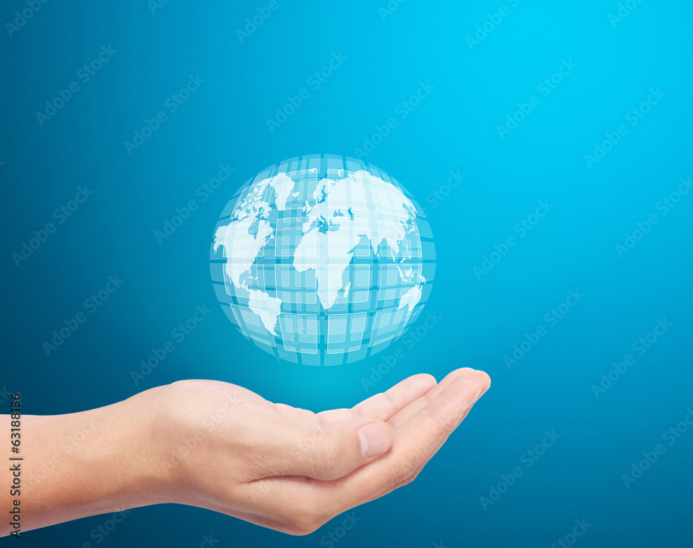 ocial buttons in hand ocial buttons in hand