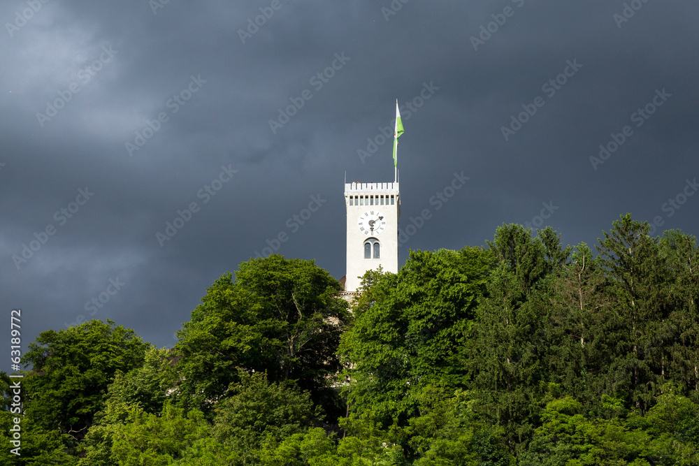 Castle Tower, Ljubljana, Slovenia, 2013