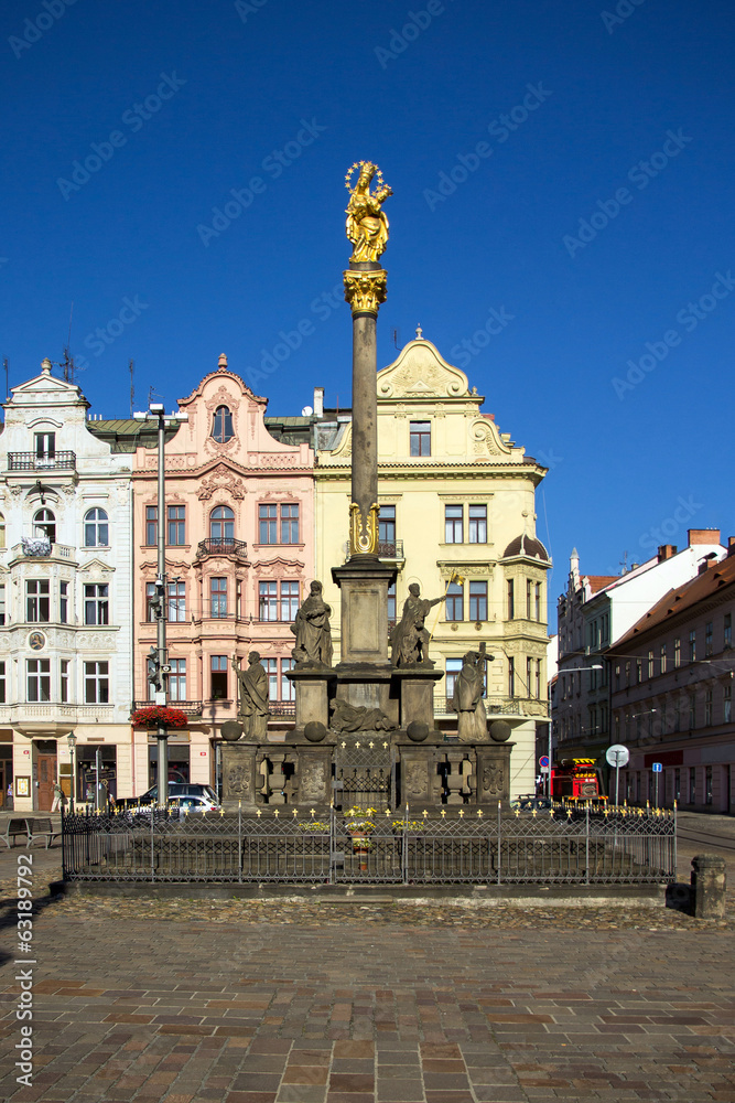 Plague Column, Pilsen, Czech Republic, 2014