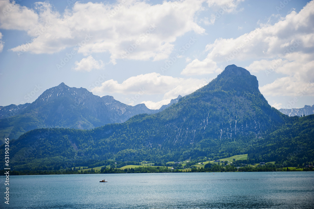 Landscape view in Austria