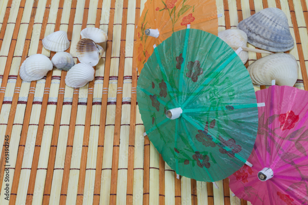 Obraz premium umbrella for cocktails