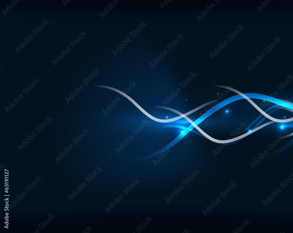 Abstract glowing lines Abstract glowing lines