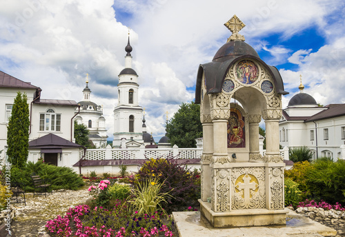 Monastery of St. Nicholas in  Russian city Maloyaroslavets photo