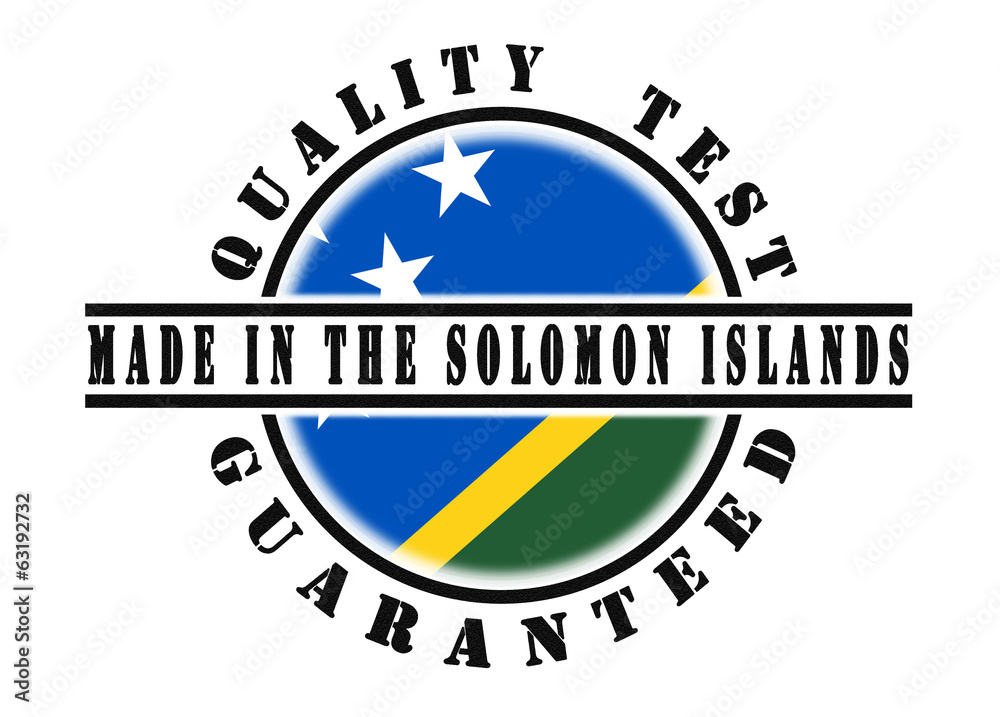 Obraz premium Quality test guaranteed stamp