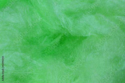Green cotton candy photo