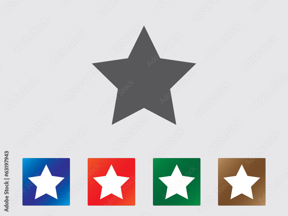 Star icon collection Star icon collection
