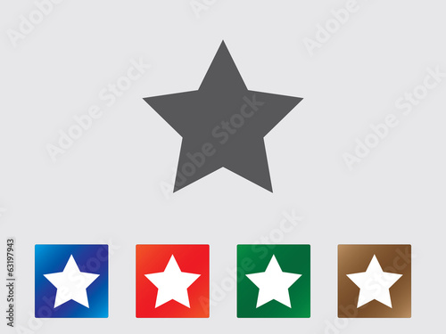 Star icon collection