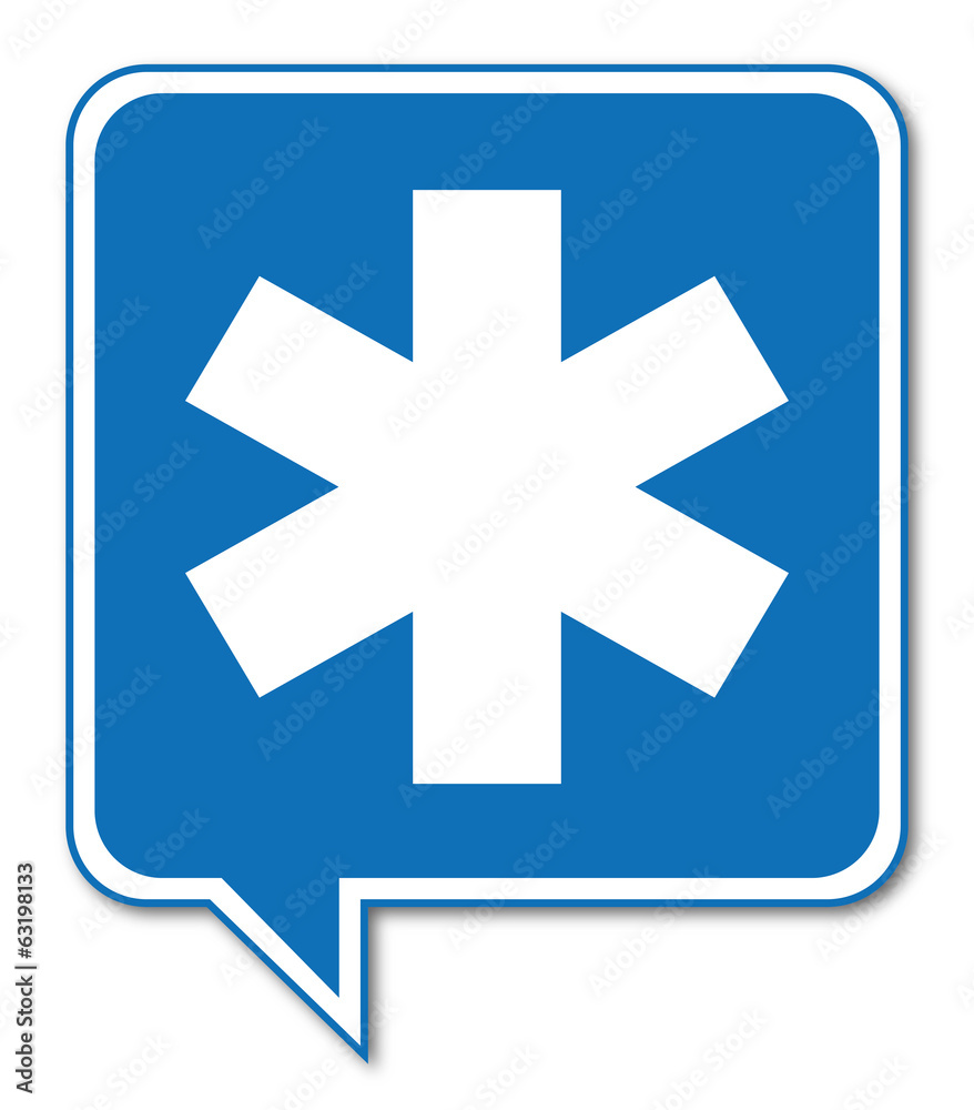 Logo ambulance.