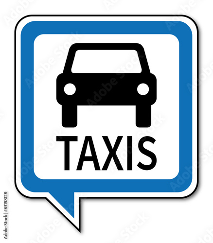 Logo taxis.
