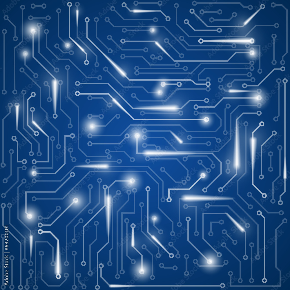 Circuit board vector background Circuit board vector background