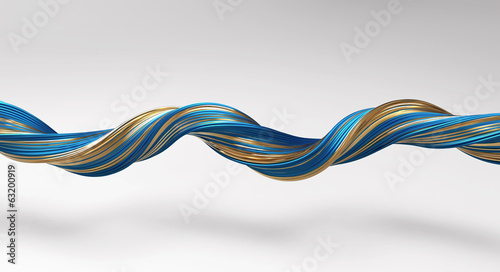 Obraz na płótnie braided wire