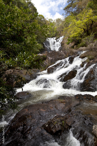 Waterfall in the jungle Vietnam