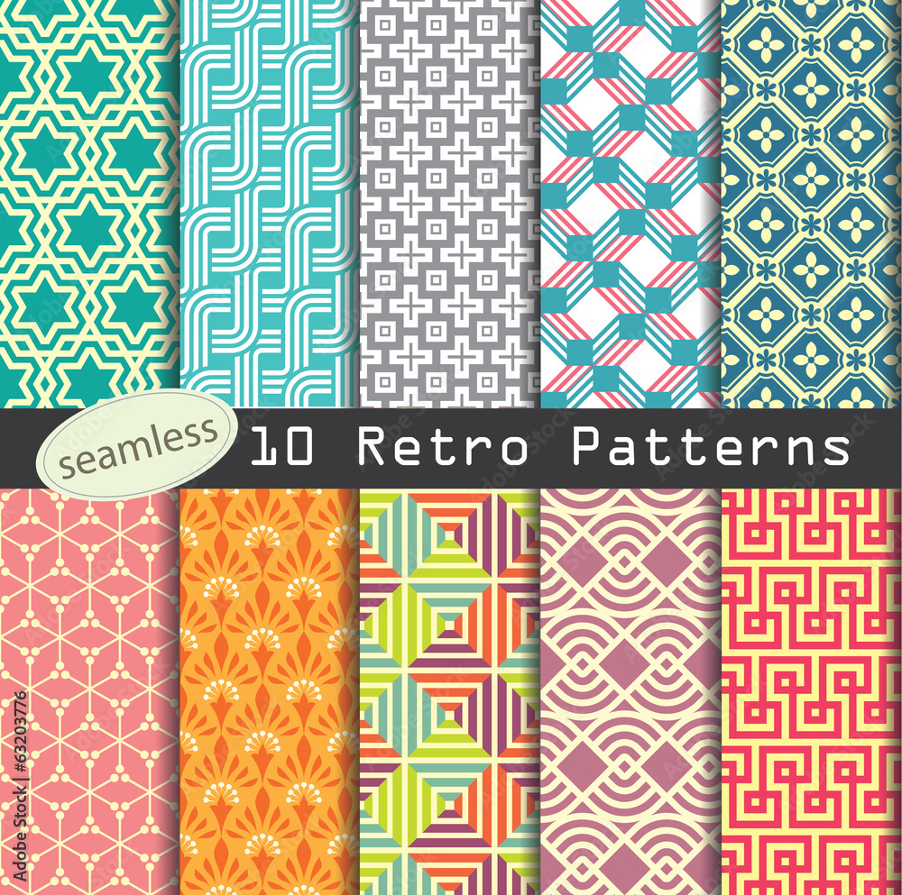 retro patterns collection