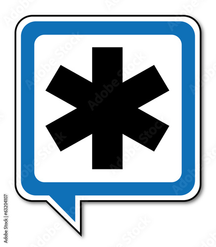 Logo ambulance.