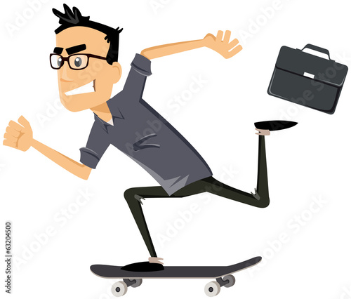perso tertiaire moderne skateboard
