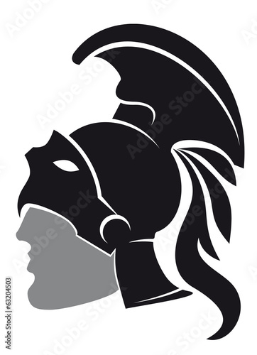 Greek helmet