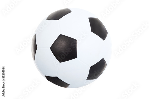 soccer ball isolated on white