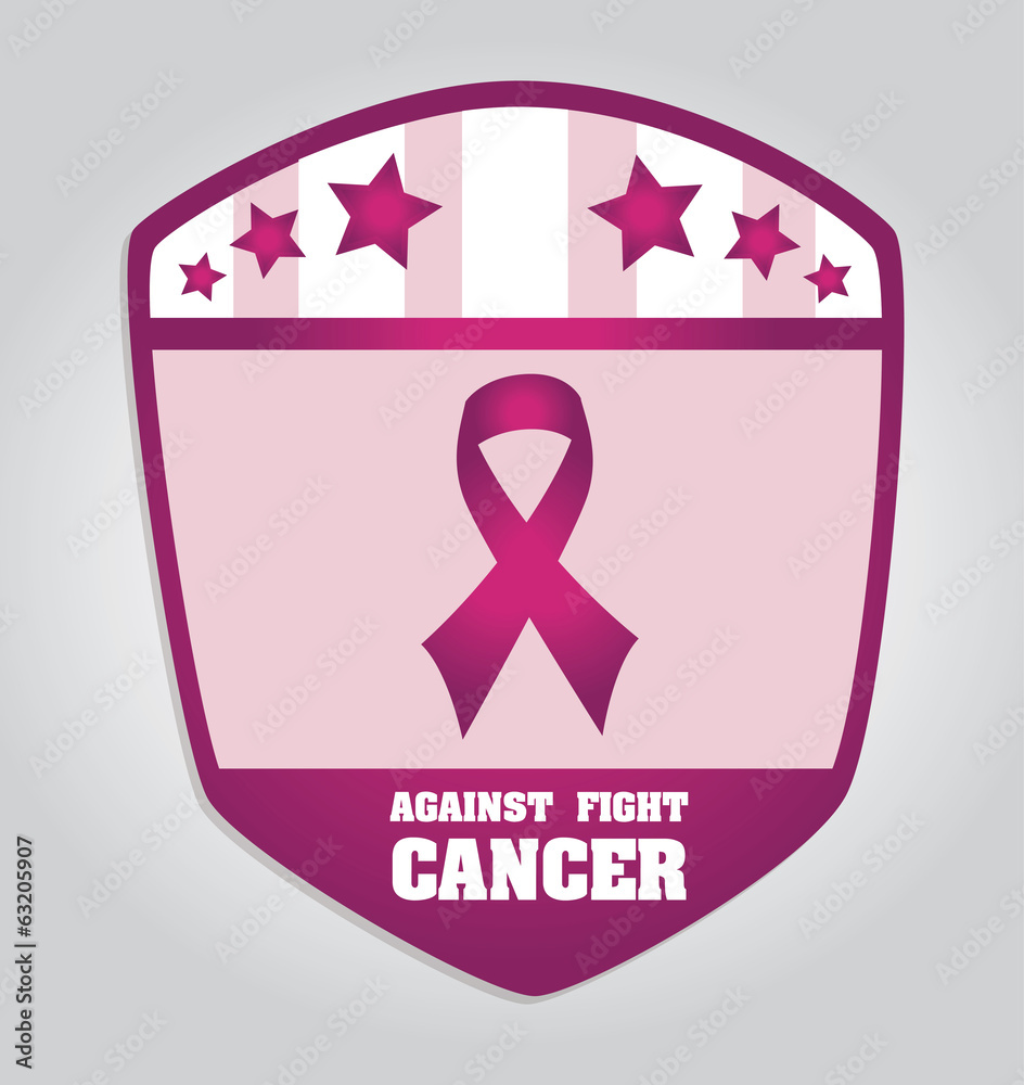 Obraz premium Cancer campaign design