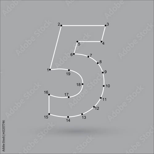 dot puzzle number 5