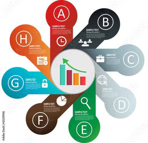 Infographic vector