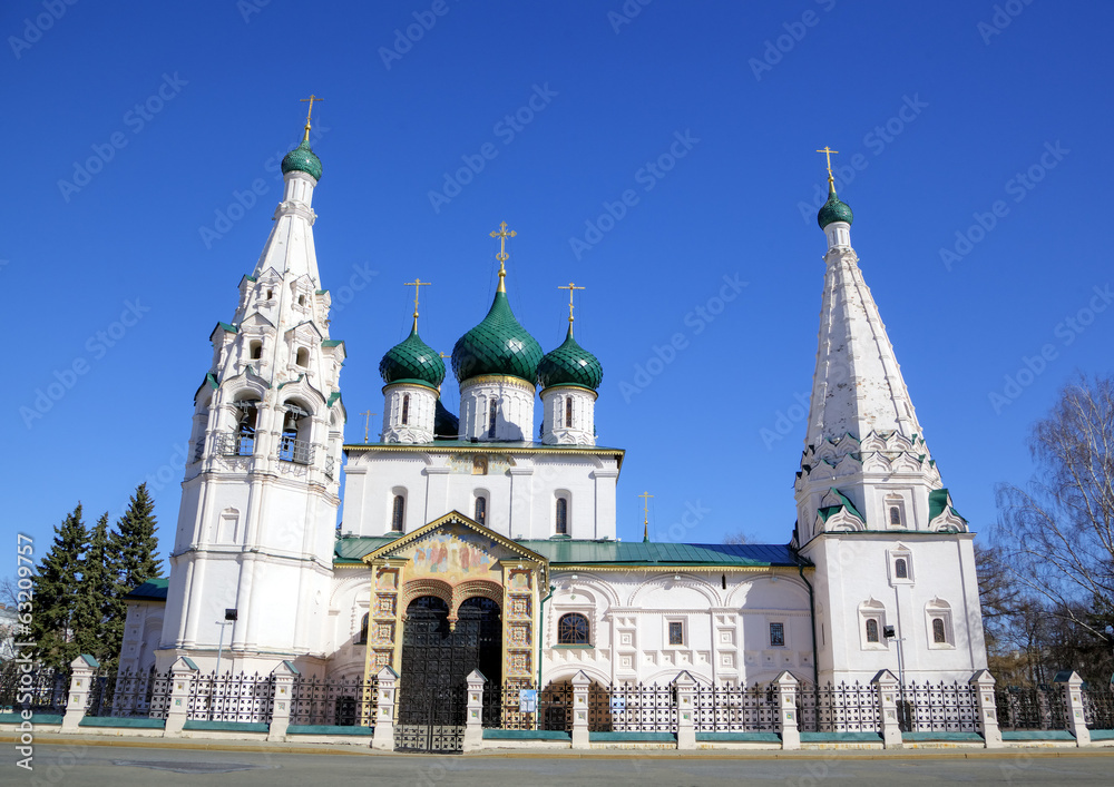 Elijah the Prophet Church. Yaroslavl, Russia