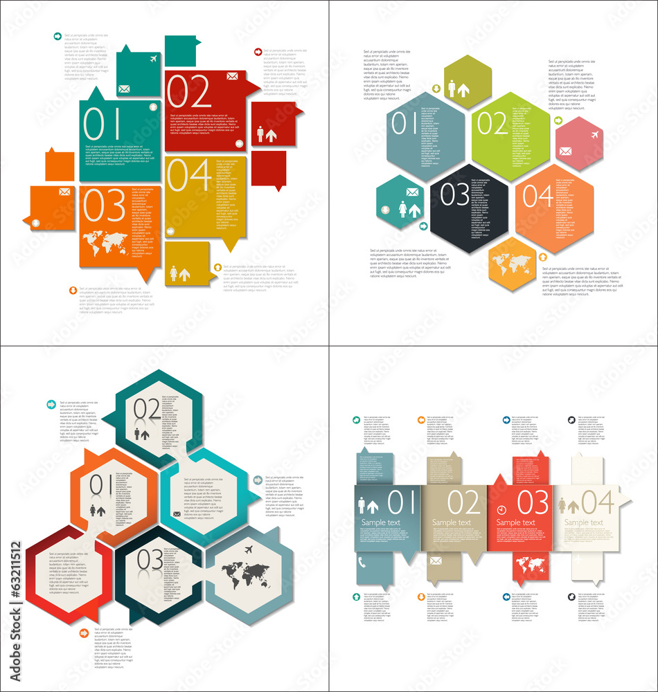 Collection of Infographic Templates Collection of Infographic Templates