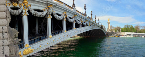Le pont Alexandre III à Paris