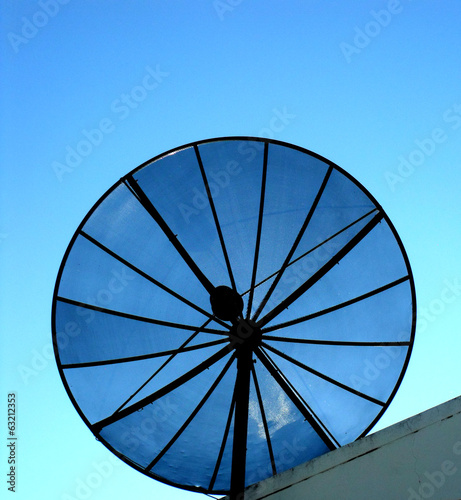 House satellite antenna