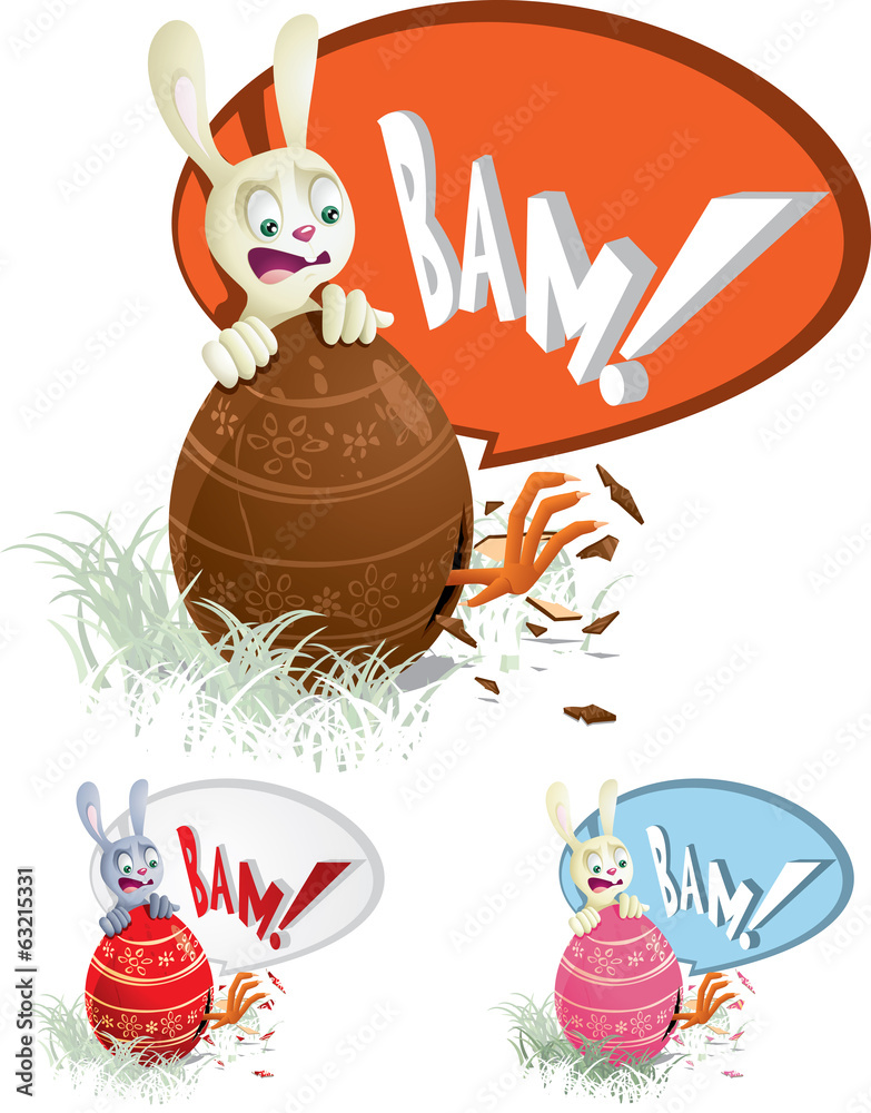 Obraz premium Easter Egg Surprise